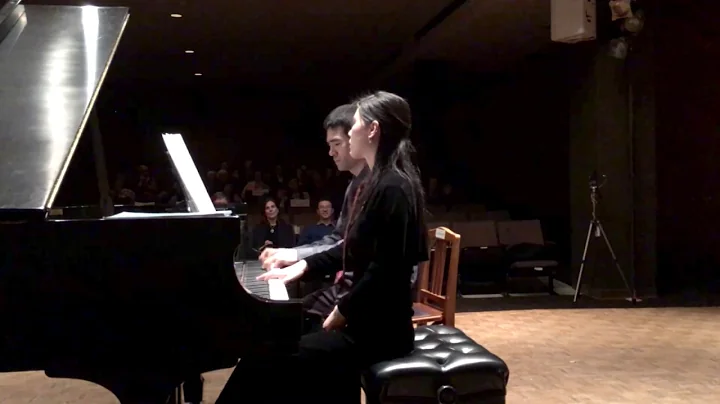 The Meeks Duo plays Liszt Mephisto Waltz (four-han...