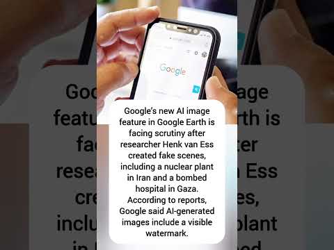 Google Earth AI Faces Criticism | Fake Iran Images Raise Misinformation Fears