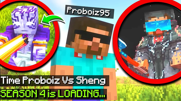 Time Proboiz Vs Sheng in Minecraft | Proboiz Dark Heroes Season 4...