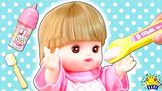 メルちゃんが入門セットでネネちゃんのお世話をするよ❤︎ アンパンマンのかぎパズルを開けてヒントをゲット！ たまごMammy