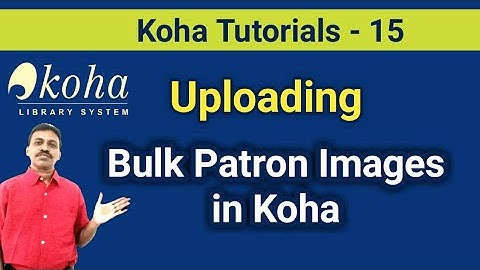 Bulk Patron Images Uploading in Koha I Users Images Uploading I In Telugu
