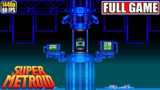 Super Metroid Full Gameplay Walkthrough [1993 SNES Longplay Playthrough] No Commentary