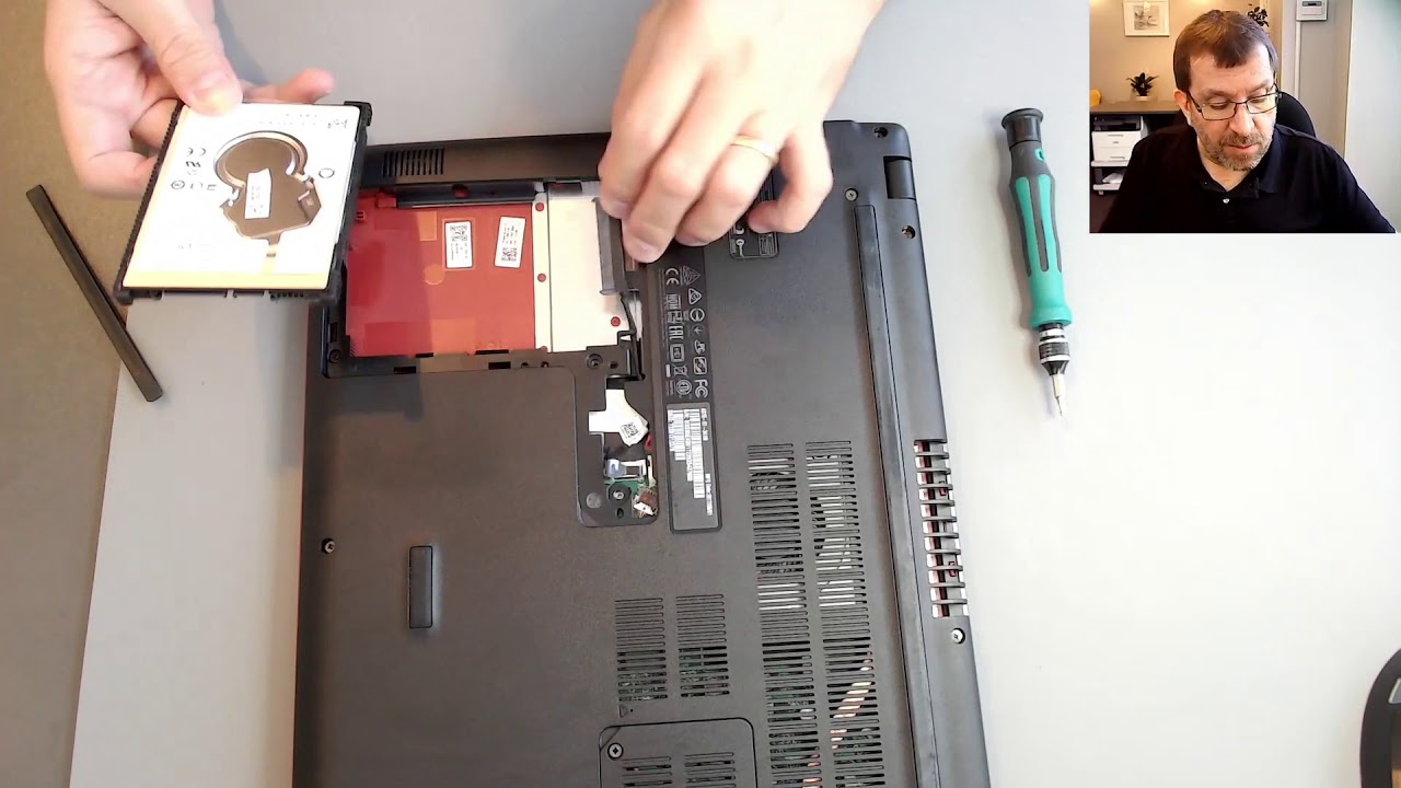 11] Acer N17Q1 laptop - SSD upgrade - YouTube