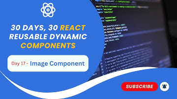 Create Dynamic Image Component in React | Fully Customizable | Interactive Tutorial