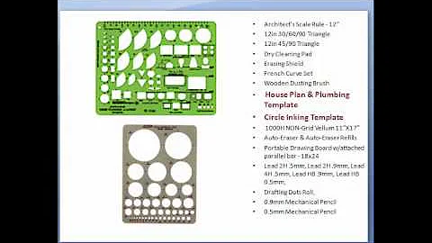 Required Tools for Manual Drafting
