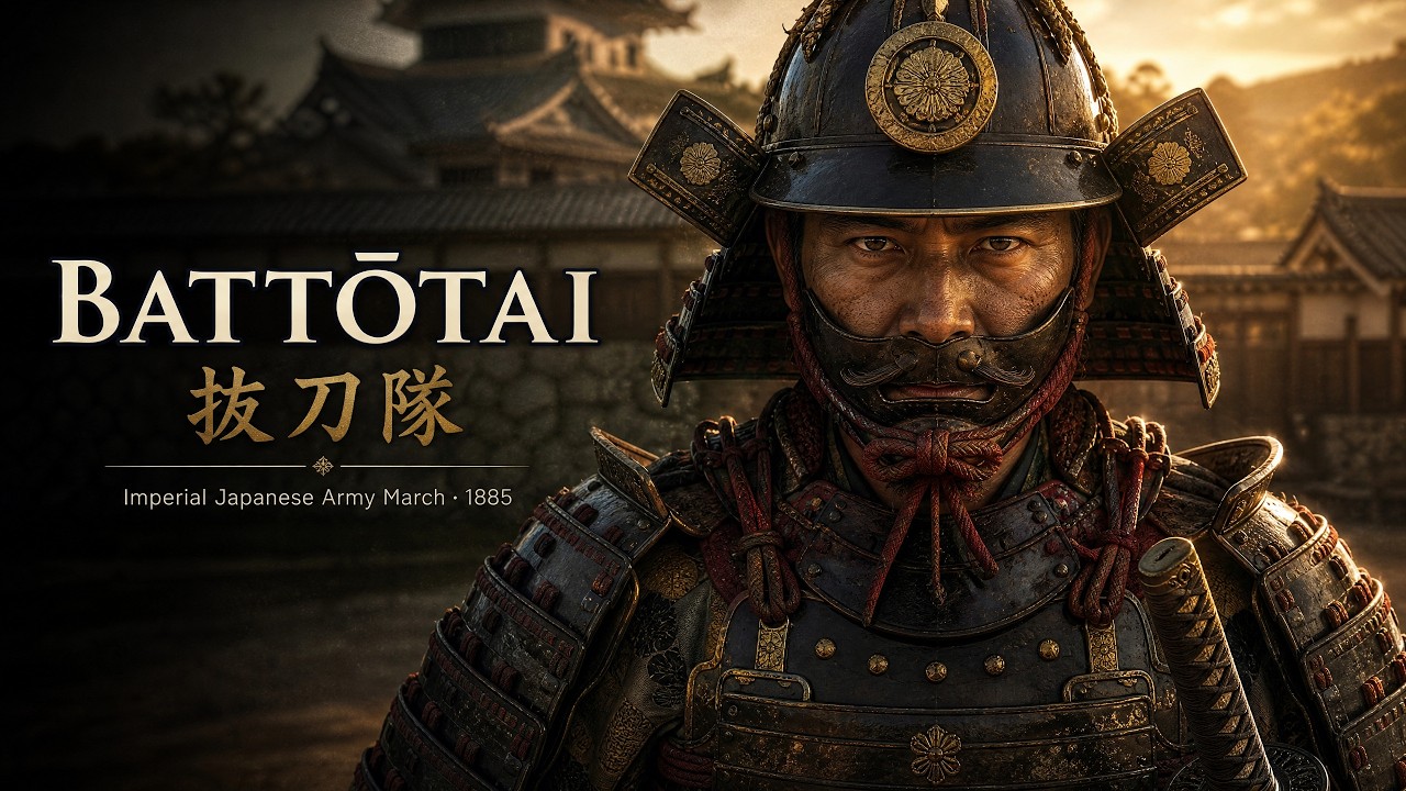 Battōtai (抜刀隊, 1885) - Imperial Japanese Army March | Epic