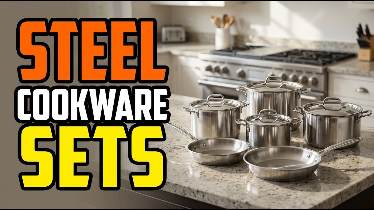 TOP 5 Best Stainless Steel Cookware Sets 2026 - YouTube