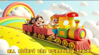 🚂✨🎶 All Aboard the Friendship Train! – Kids Friendship Song | Tiny Melodies 🌈😊