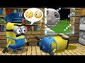 WHAT HAPPENED TO MINION - THE MAN from THE WINDOW vs MINION POLICE - Minecraft Animation