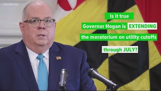VERIFY: Yes, there is a utility shut off moratorium in Maryland but it’s only through July 1st.