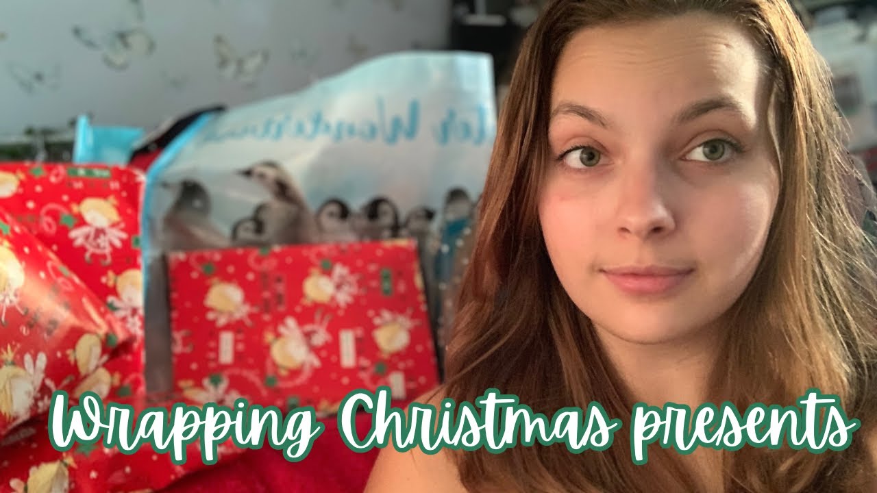 Wrap my Christmas presents with me 🎁 YouTube