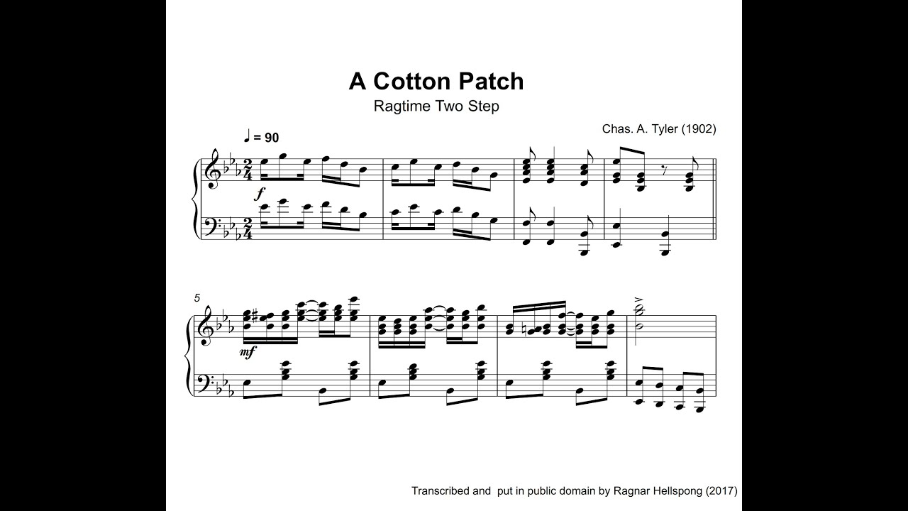 A Cotton Patch - Tyler, Chas. A. - 1902
