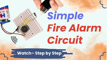How to Make Fire Alarm Using 9V Battery and IN4007 Diode