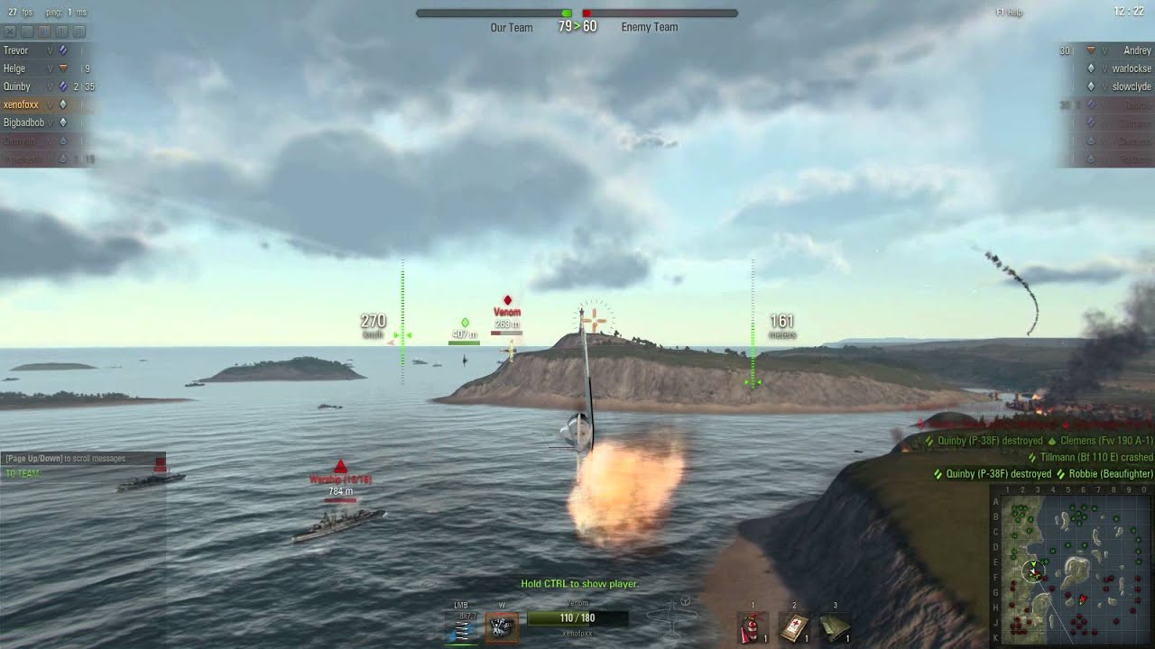 World of Warplanes - British Vickers Venom Fighter - YouTube