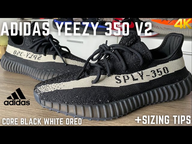 Adidas Yeezy Boost 350 V2 Core Black White Oreo On Feet Review