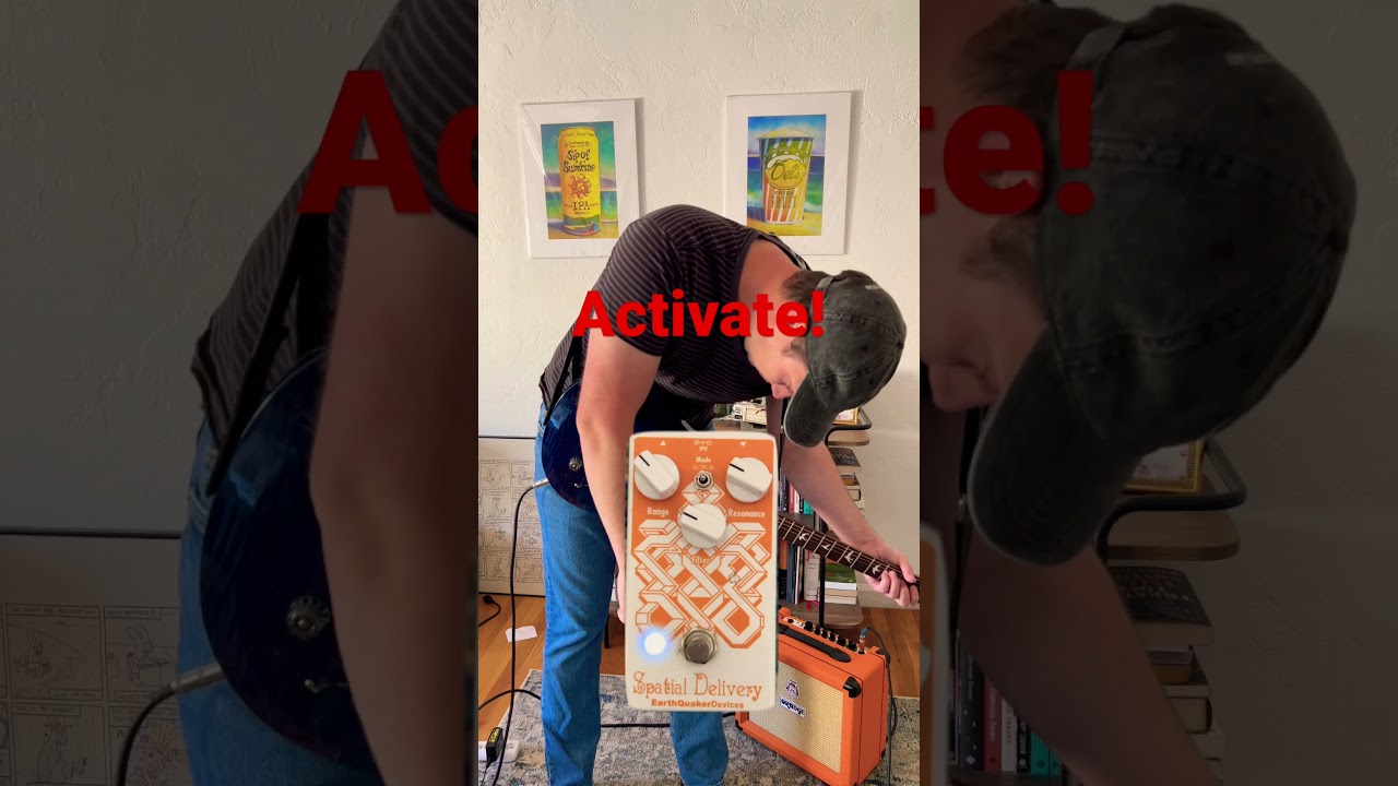 By far the wildest pedal I own! 