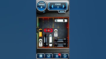 Stage 7 - Unblock Car - 3 Stars Guide - Easy Level - Android App