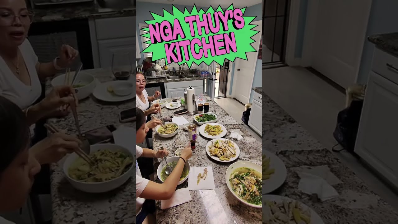 #ngathuyskitchen  #Vietnamese Chicken Noodle #Soup! With Relaxing #Piano Music