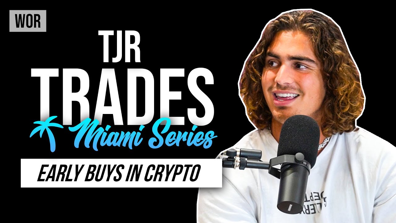 TJR Trades: | Early Crypto Buys, Young & Successful | WOR Podcast