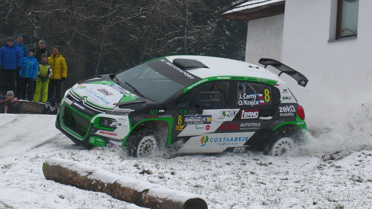 Jänner Rallye 2025 - CRASHES, MANY MISTAKES, SNOW & ACTION