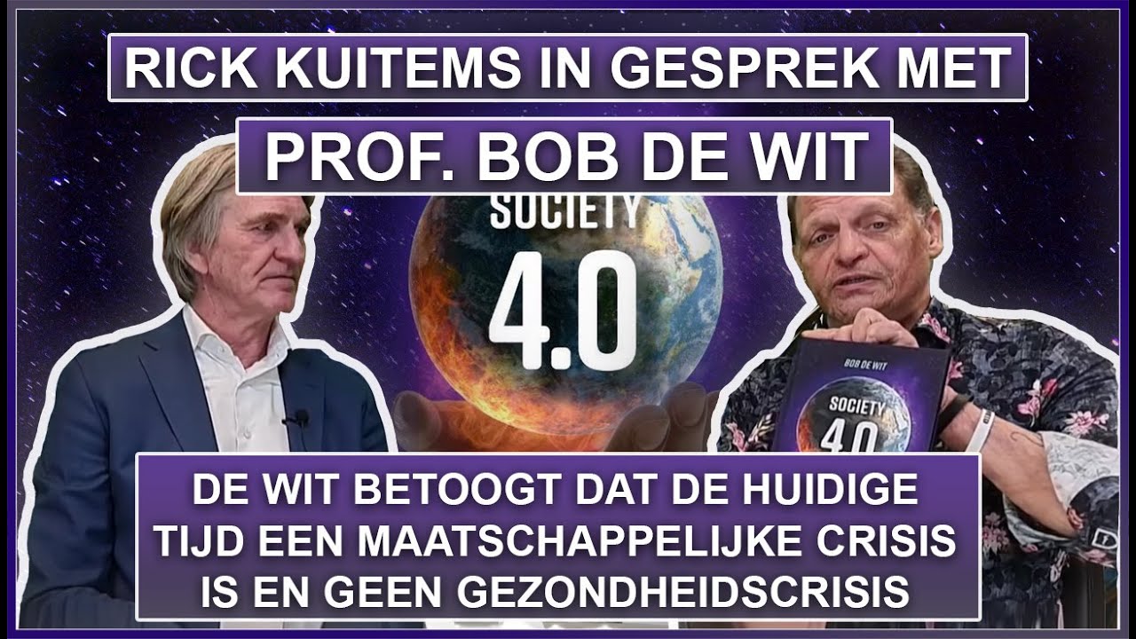 Rick Kuitems in gesprek met Prof. Bob de Wit over Society 4.0 - YouTube