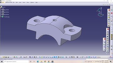 Cap || Plumber block Assembly || CATIA