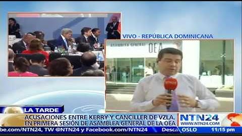 "EE.UU. se une al secretario general Almagro": Kerry pide liberación de presos políticos en Vzla