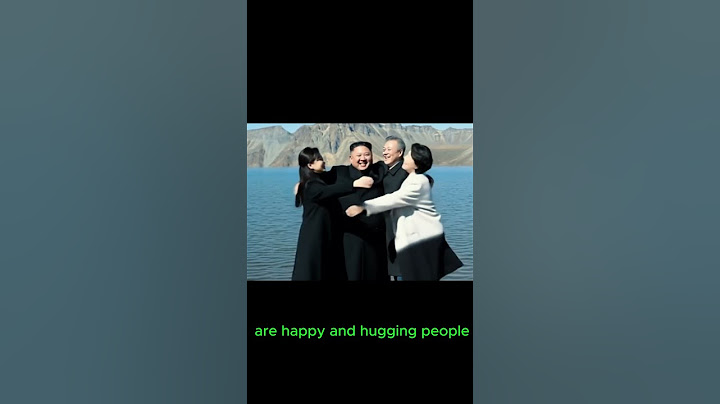 Kim Jong Un & Wife Hugging People  Rare Happy Moment 🤝#Shorts
