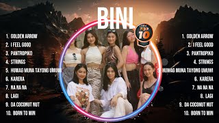 BINI Top Tracks Countdown 🔥 BINI Hits 🔥 BINI Music Of All Time