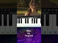 Blue Easy Piano Tutorial 🎶 | Eiffel 65 | Beginners | #Shorts | Play Music For Beginner | Yung Kai