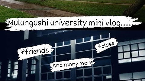 Mulungushi university mini vlog😊😊🇿🇲/Zambian YouTuber