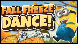 Fall Freeze Dance | Brain Break | Just Dance | GoNoodle Inspired
