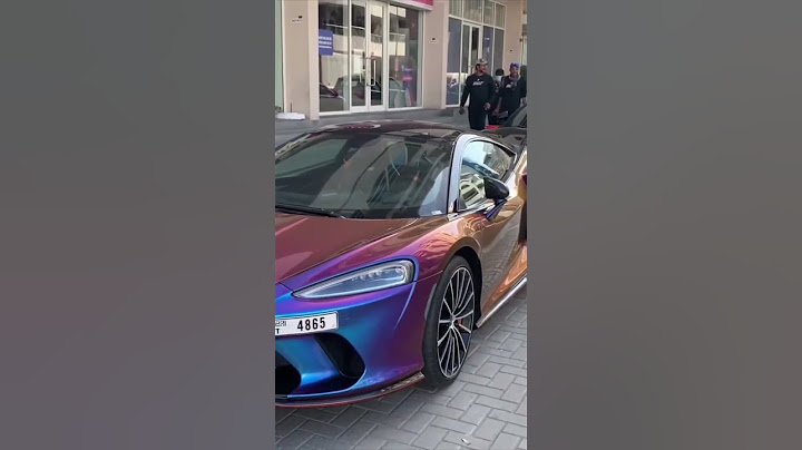 Look How Beautiful She Is ?|McLaren |Dubai |Travel &Discovery |Luxury Cars| CrazyBees | #SHORTS