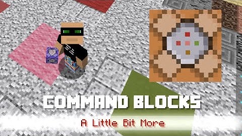 Minecraft Command Block Introduction 1.9 Part 2 [Summon Effect Arguments Spawnpoint Setblock Fill]