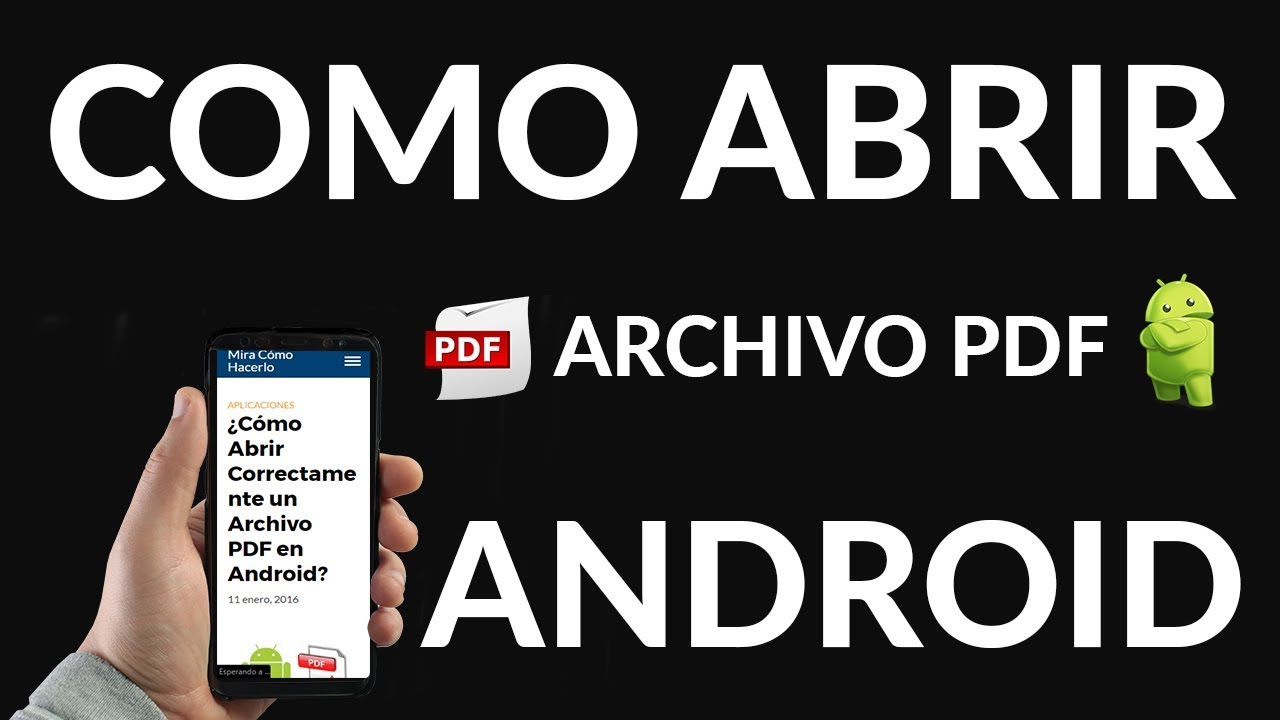 Como hacer archivos pdf