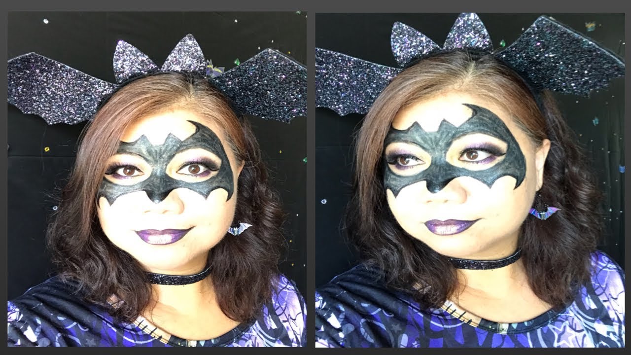 Batgirl makeup tutorial YouTube