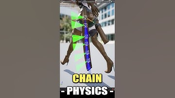 UE5:  Chain Physics (AnimDynamics Node)