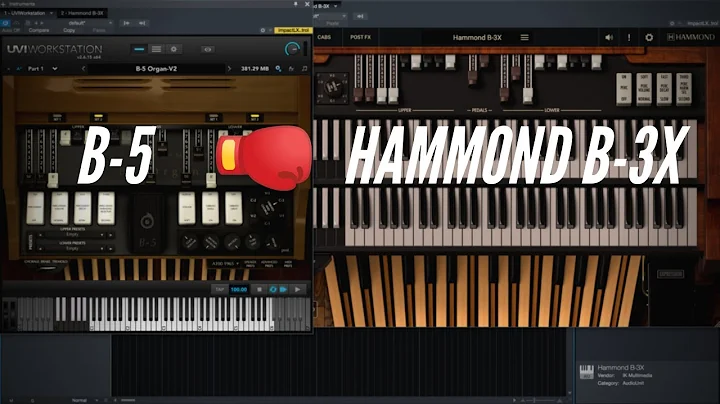 Which One Is Better!? |Hammond B-3X Vs Acoustic Sa...