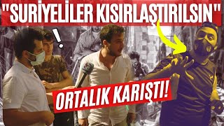 Irkçı Vatandaş Suriyelilere KİN KUSTU! ORTALIK KARIŞTI!