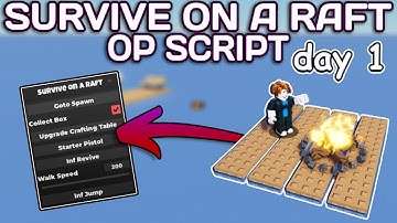 [Sky Dungeon] Survive on a Raft OP Script (2025) PASTEBIN - Auto Farm | Collect Box | Inf Jump