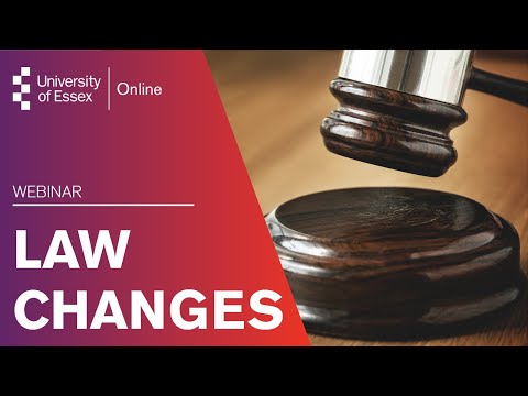Changes To Legal Education And Professions | University Of Essex Online
