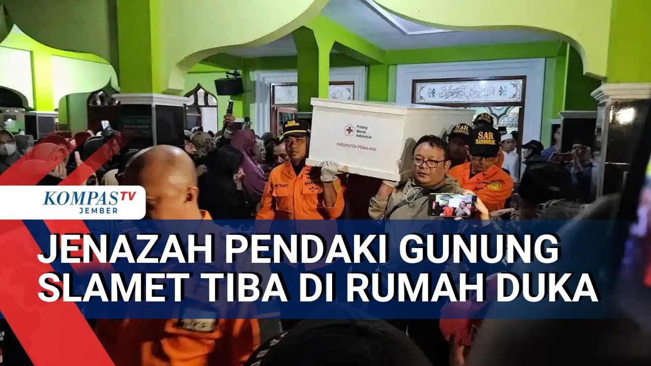 Kepulangan Jenazah Pendaki Gunung Slamet di Magelang, Keluarga Histeris