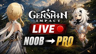 “Genshin Impact LIVE 🔴 Noob to Pro Journey Starts | #shortslive #live #genshinlive #bgmilive