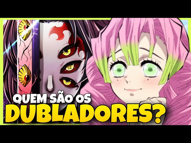 DUBLADORES DE KIMETSU NO YAIBA(DEMON SLAYER)!! #kimetsunoyaiba #demons