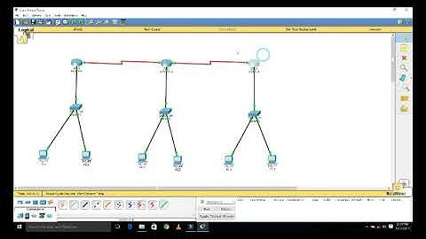 How to configure static routing using 3 routers with  packet tracer
