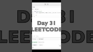 Day 31: LeetCode Problem 1004 - Swift #challenge #LeetCode #Swift #daily #coding