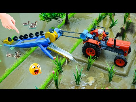Diy Tractor Modern Water Pump Machine Science Project ‪@sanocreator