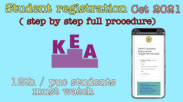 How to register for KCET 2021 |CET Exam registeration step by step| Kannada