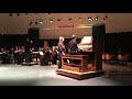 Handel  organ concerto no 6 douglas academy chamber orchestra