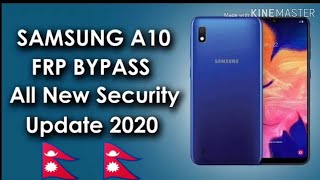 samsung a10 frp bypass without pc samsung (A105f) android 9 version .| All new security 2020